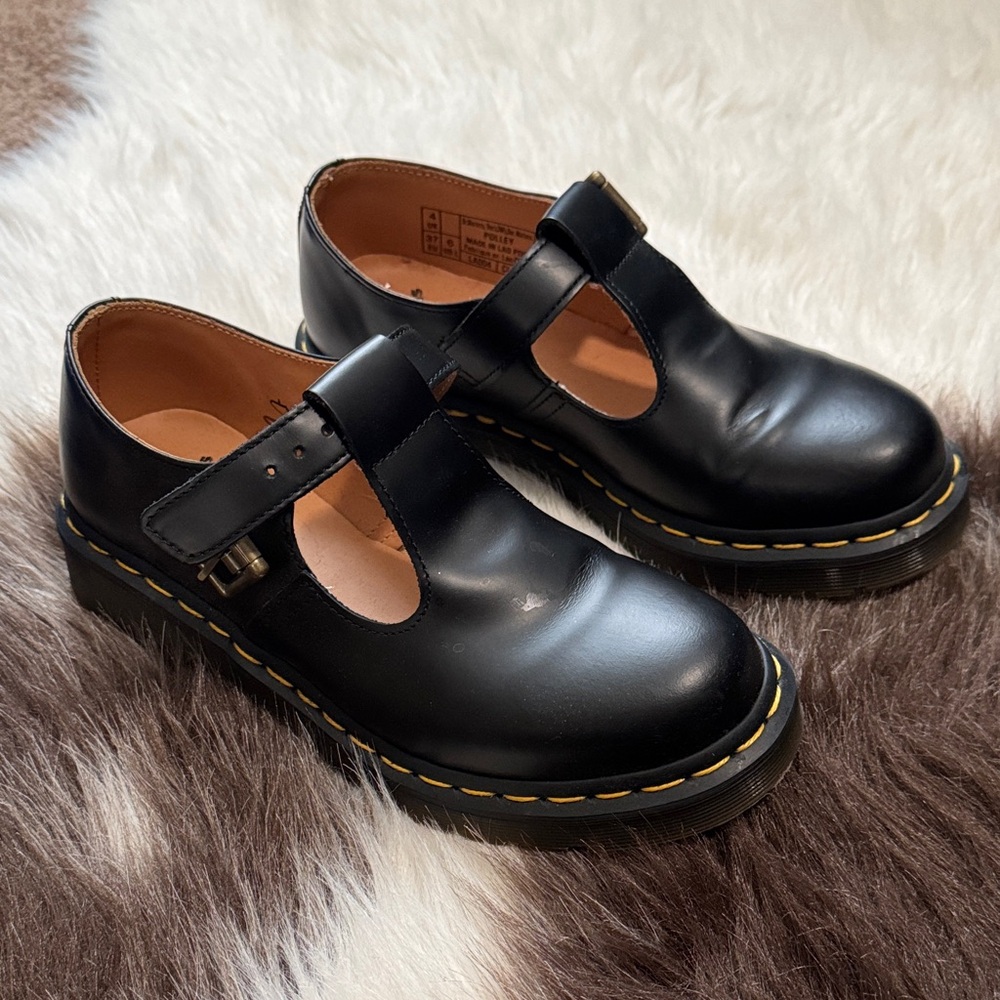 Dr. Martens Black Mary Jane Shoes